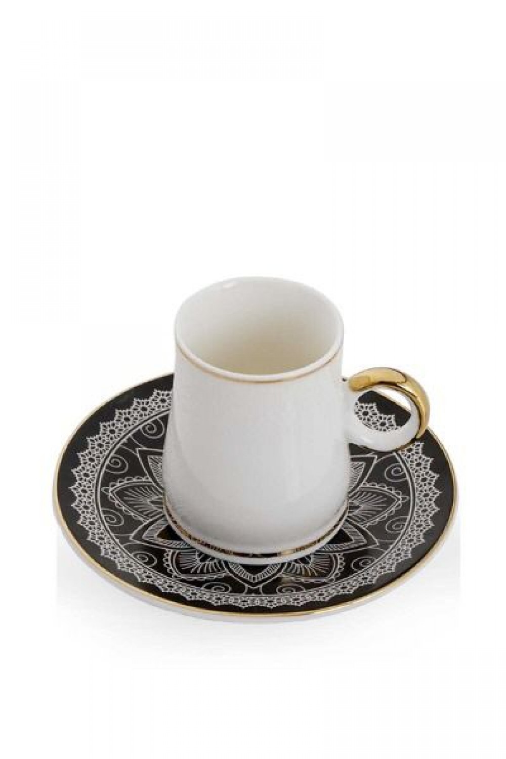 Acar Porselen Kahve Fincanı Takımı SYT-010925 Siyah