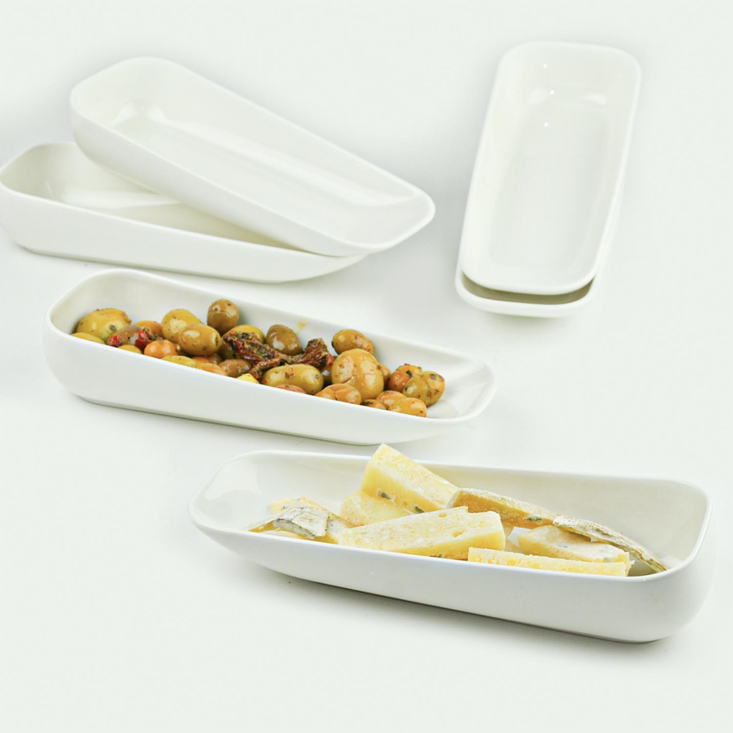 Acar Porselen Tabak 6 lı 21,8 cm KRM0559 Acar Porselen Tabak 6 lı 21,8 cm KRM0559