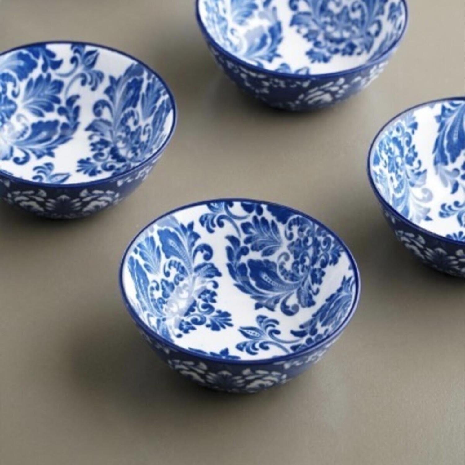 Mozaik 6 Lı Damask Desen Porselen Kase 8.5 Cm Mozaik 6 Lı Damask Desen Porselen Kase 8.5 Cm